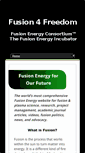 Mobile Screenshot of fusion4freedom.com